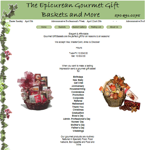 The Epicurean Gourmet